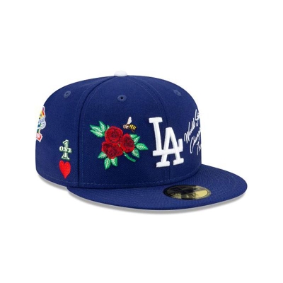 Los Angeles Dodgers Gorra | New Era MLB Icon 59fifty Fitted Cap Mexico - Azules